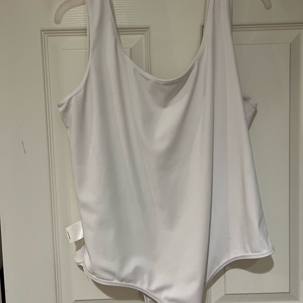 White bodysuit XL